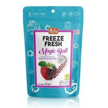 Mey İthalat® Pol’s Freeze Fresh Magic Ball Böğürtlenli Elma Topu 16 Gr