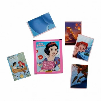 Mey İthalat®  Princess Çıkartma Kartları
