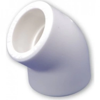 Mey İthalat® Pvc Boru Dirsek 45 Derece PPRC 20 mm 10 Adet