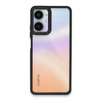 Mey İthalat® Realme 10 Pro 5G Kılıf Dora Kapak - Siyah
