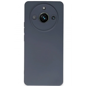 Mey İthalat®  Realme 11 Pro Kılıf Nano içi Kadife Silikon - Gri