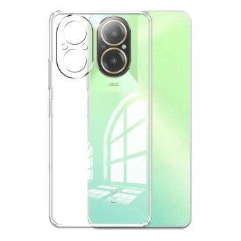 Mey İthalat®  Realme 12 Lite Kılıf Lüx Şeffaf Silikon
