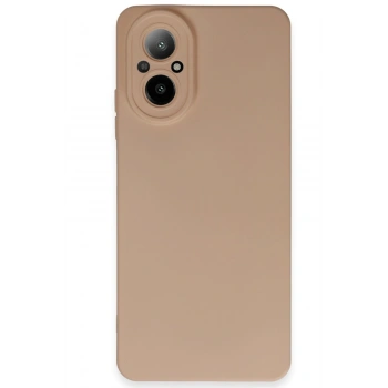 Mey İthalat®  Realme 12 Lite Kılıf Nano içi Kadife Silikon - Pudra