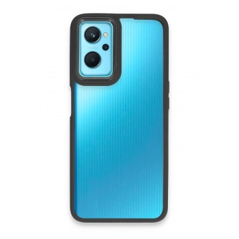Mey İthalat®  Realme 9i 4G Kılıf Dora Kapak - Siyah