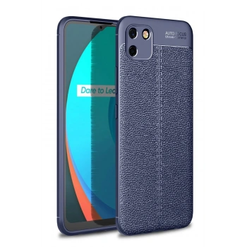Mey İthalat® Realme C11 2021 Kılıf Auto Focus Kapak - Lacivert