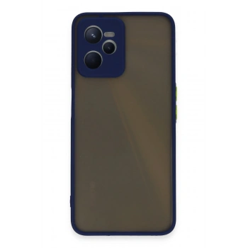Mey İthalat®  Realme C35 Kılıf Montreal Silikon Kapak - Lacivert