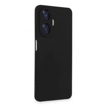 Mey İthalat®  Realme C55 Kılıf Nano içi Kadife Silikon - Siyah