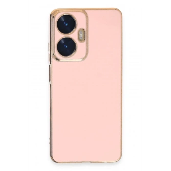Mey İthalat® Realme C55 Kılıf Volet Silikon - Pembe