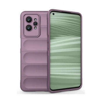 Mey İthalat® Realme GT2 Pro 5G Kılıf Optimum Silikon - Mor