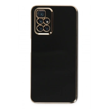 Mey İthalat®   Redmi 10 2022 Kılıf Volet Silikon - Siyah