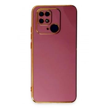 Mey İthalat®   Redmi 10C Kılıf Volet Silikon - Kırmızı