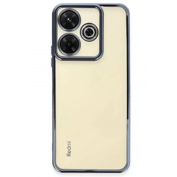Mey İthalat® Redmi 13 4G Kılıf Lensli Silikon - Açık Mavi