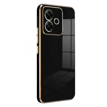 Mey İthalat®   Redmi 13 4G Kılıf Volet Silikon - Siyah