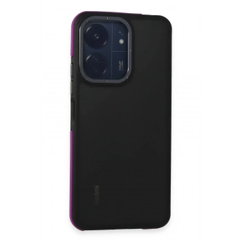 Mey İthalat®   Redmi 13C Harvel Kapak - Derin Mor