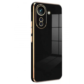 Mey İthalat®   Redmi 13C Kılıf Volet Silikon - Siyah