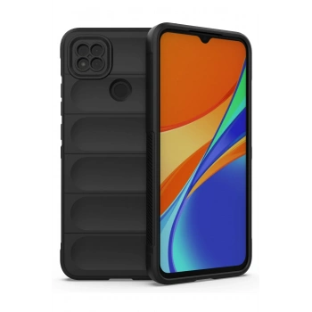 Mey İthalat®   Redmi 9C Kılıf Optimum Silikon - Siyah