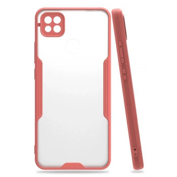 Mey İthalat®   Redmi 9C Kılıf Platin Silikon - Pembe