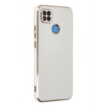 Mey İthalat®   Redmi 9C Kılıf Volet Silikon - Beyaz