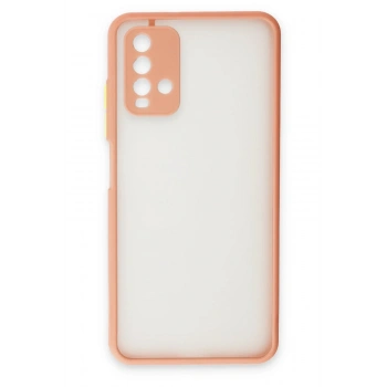 Mey İthalat®   Redmi 9T Kılıf Montreal Silikon Kapak - Pembe