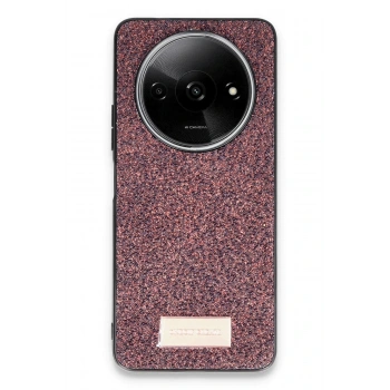 Mey İthalat®   Redmi A3 4G Bright Simli Kapak - Derin Mor