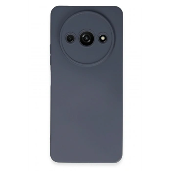 Mey İthalat®   Redmi A3 4G Kılıf Nano içi Kadife Silikon - Gri