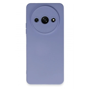 Mey İthalat®   Redmi A3 4G Kılıf Nano içi Kadife Silikon - Lila