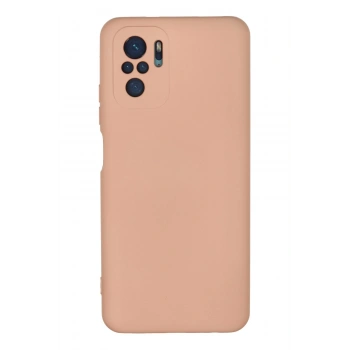 Mey İthalat®   Redmi Note 10 Kılıf Nano içi Kadife Silikon - Pudra