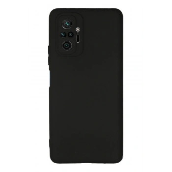 Mey İthalat®   Redmi Note 10 Pro Kılıf First Silikon - Siyah