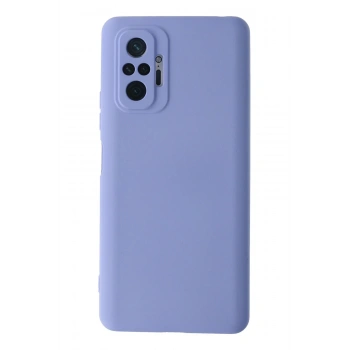 Mey İthalat®   Redmi Note 10 Pro Kılıf Nano içi Kadife Silikon - Lila