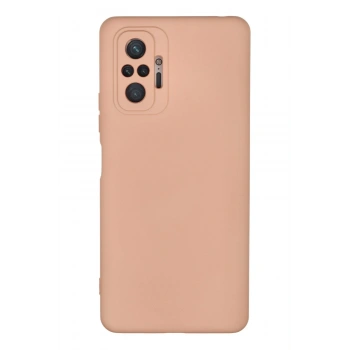 Mey İthalat®   Redmi Note 10 Pro Kılıf Nano içi Kadife Silikon - Pudra