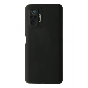 Mey İthalat®   Redmi Note 10 Pro Kılıf Nano içi Kadife Silikon - Siyah