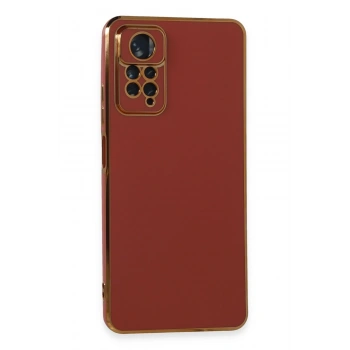 Mey İthalat®   Redmi Note 11 Pro Kılıf Volet Silikon - Kırmızı