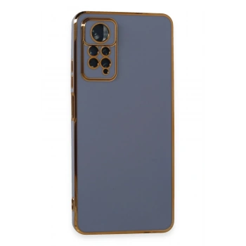 Mey İthalat®   Redmi Note 11 Pro Kılıf Volet Silikon - Mavi