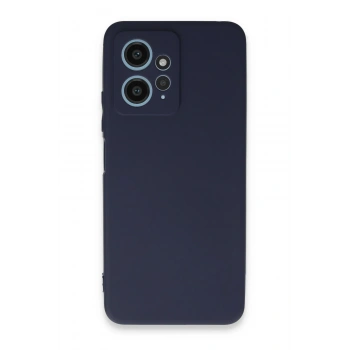 Mey İthalat®   Redmi Note 12 4G Kılıf First Silikon - Lacivert