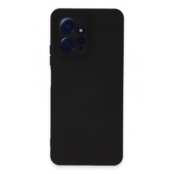 Mey İthalat®   Redmi Note 12 4G Kılıf Nano içi Kadife Silikon - Siyah