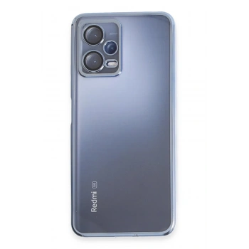 Mey İthalat®   Redmi Note 12 5G Kılıf  Lensli Silikon - Açık Mavi