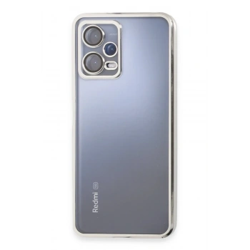 Mey İthalat®   Redmi Note 12 5G Kılıf  Lensli Silikon - Gold