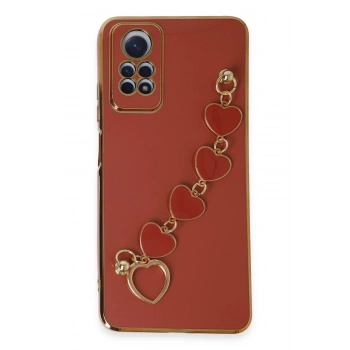 Mey İthalat®   Redmi Note 12 Pro 4G Kılıf Esila Silikon - Kırmızı