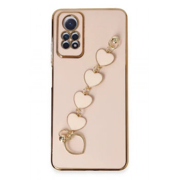 Mey İthalat®   Redmi Note 12 Pro 4G Kılıf Esila Silikon - Pudra