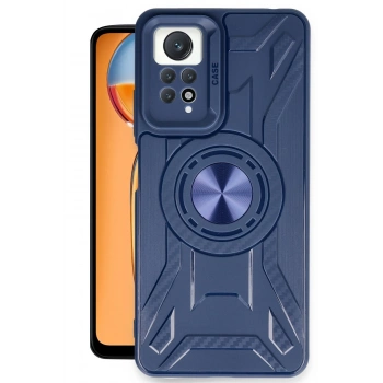 Mey İthalat®   Redmi Note 12 Pro 4G Kılıf Lincoln Silikon - Lacivert