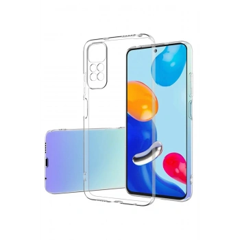 Mey İthalat®   Redmi Note 12 Pro 4G Kılıf Lüx Şeffaf Silikon