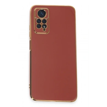 Mey İthalat®   Redmi Note 12 Pro 4G Kılıf Volet Silikon - Kırmızı