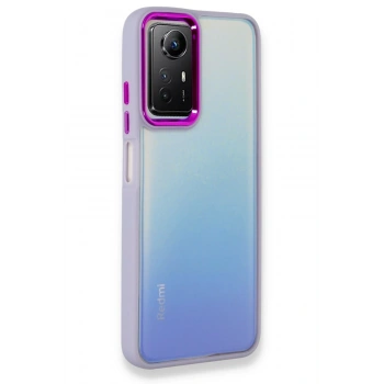 Mey İthalat® Redmi Note 12S Kılıf Dora Kapak - Lila