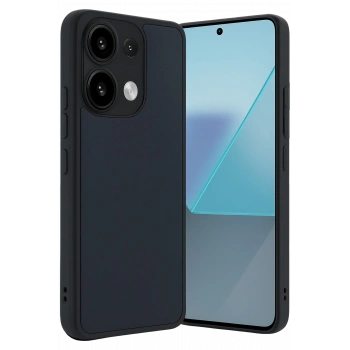 Mey İthalat®   Redmi Note 13 4G Kılıf Aras Deri Kapak - Lacivert