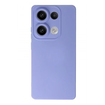 Mey İthalat®   Redmi Note 13 4G Kılıf Nano içi Kadife Silikon - Lila