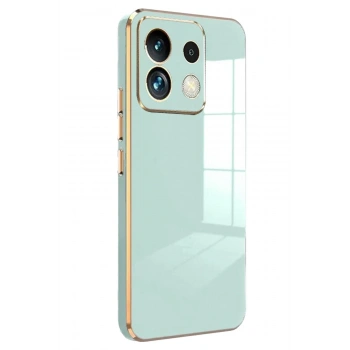 Mey İthalat®   Redmi Note 13 5G Kılıf Volet Silikon - Açık Yeşil
