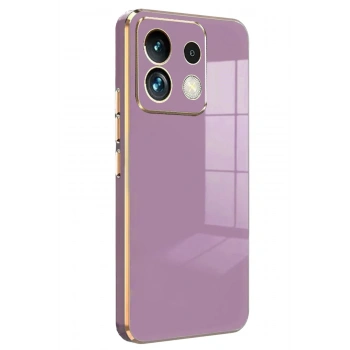 Mey İthalat®   Redmi Note 13 5G Kılıf Volet Silikon - Mor