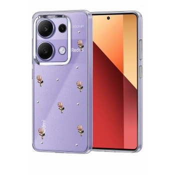 Mey İthalat®   Redmi Note 13 Pro 4G Fiyonk Desenli Kapak - Desen 6