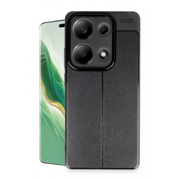 Mey İthalat®   Redmi Note 13 Pro 4G Kılıf Auto Focus Kapak - Siyah