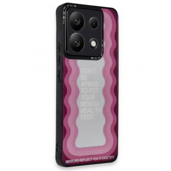 Mey İthalat®   Redmi Note 13 Pro 5G Kılıf Mirror Desenli Kapak - Mirror - 11
